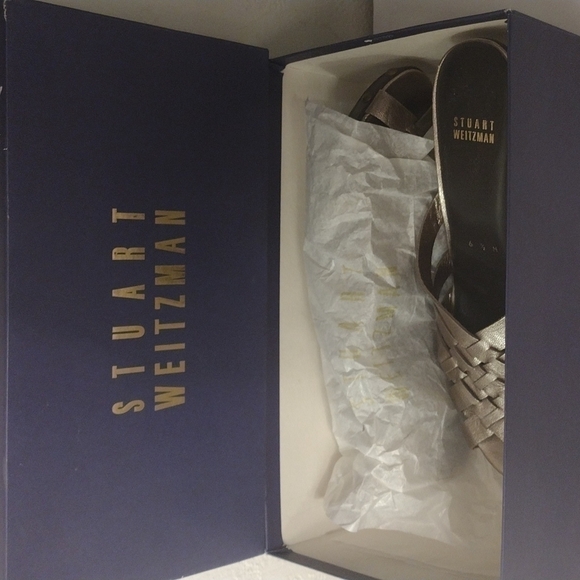 Stuart weitzman heel mules size 6.5 New - Picture 2 of 14